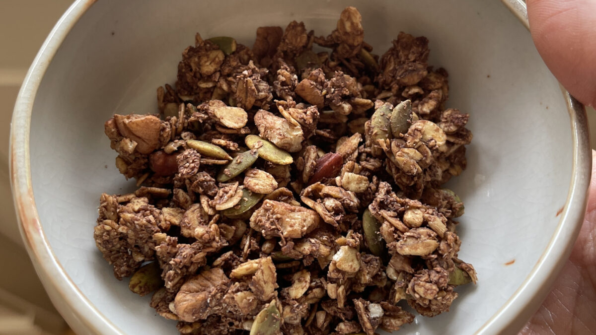 Granola de Chocolate Fácil – Zero-Waste Chef