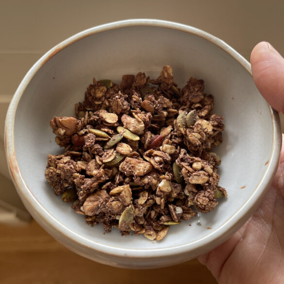 Easy, Clear Out the Cupboards Chocolaty Granola – Zero-Waste Chef